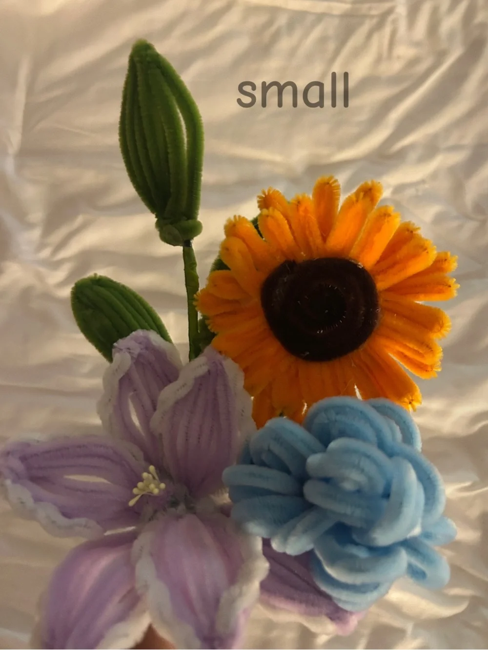 Pipe cleaner flower bouquet!